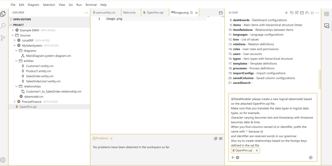prompt-for-datamodel-reverse-engineering